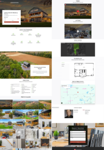 single property website for real estate media realtors
